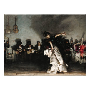 El Jaleo door John Singer Sargent Foto Afdruk