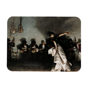 El Jaleo door John Singer Sargent Magneet