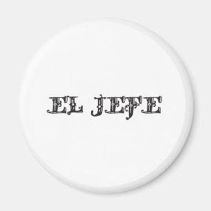 El Jefe "de baas" spullen Magneet