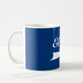 El Jefe in White Lettering Koffiemok (Links)