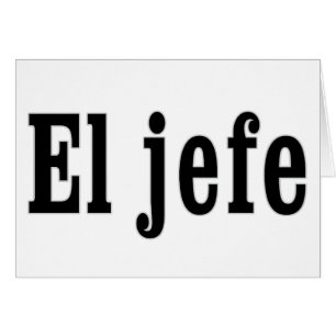 El jefe "Le patron"