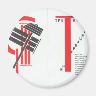 El Lissitzky - Kunstenillustratie naar 'Voor de st Magneet