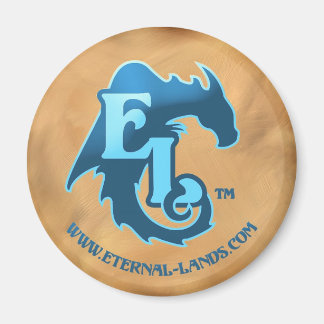 EL Logo -Blauw- Magneet