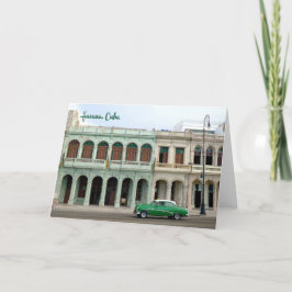 El Malecón, Havana, Cuba - kaart