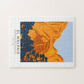 El Malpais Nationaal Monument Nieuw-Mexicaanse Vin Legpuzzel (Horizontaal)