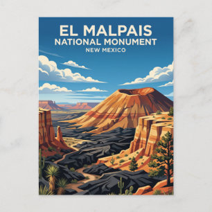 El Malpais National Monument New Mexico Briefkaart