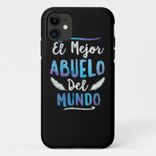 El Mejor Abuelo Del Mundo Grandpa Fathers Day iPhone 11 Hoesje