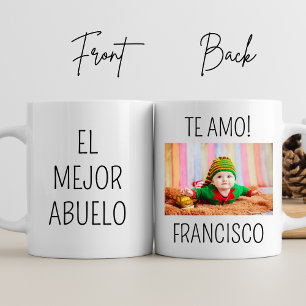El Mejor Abuelo Personaliseer Foto Grootvader Verj Mok