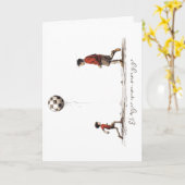 El mejor equipo, papá y yo. kaart (Gele Bloem)