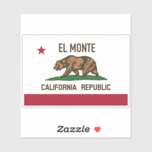 El Monte California Sticker