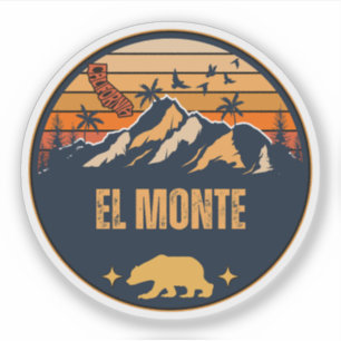 El Monte, Californië Sticker