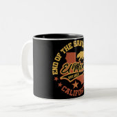 El Monte, Californië Tweekleurige Koffiemok (Voorkant links)