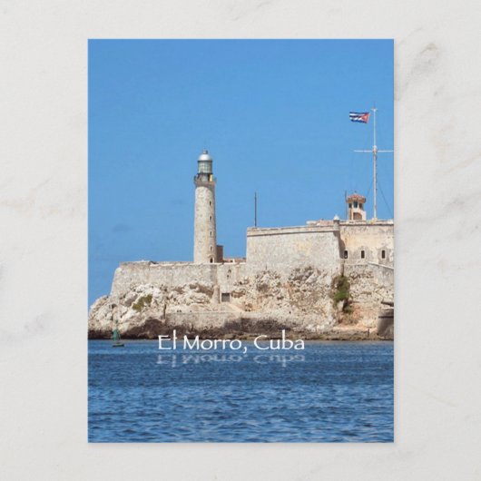 El Morro Castle, Cuba Briefkaart (Voorkant)