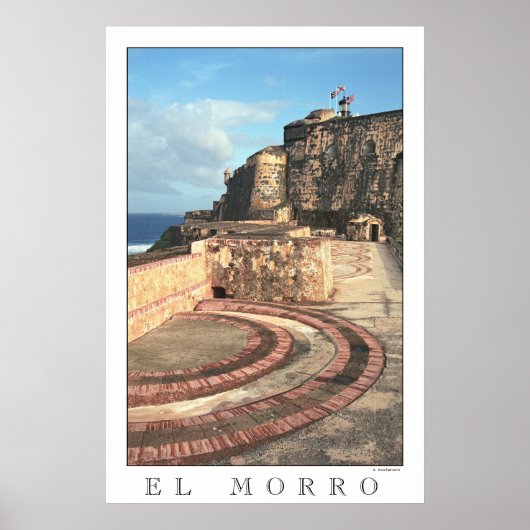 EL MORRO Puerto Rico poster (Voorkant)
