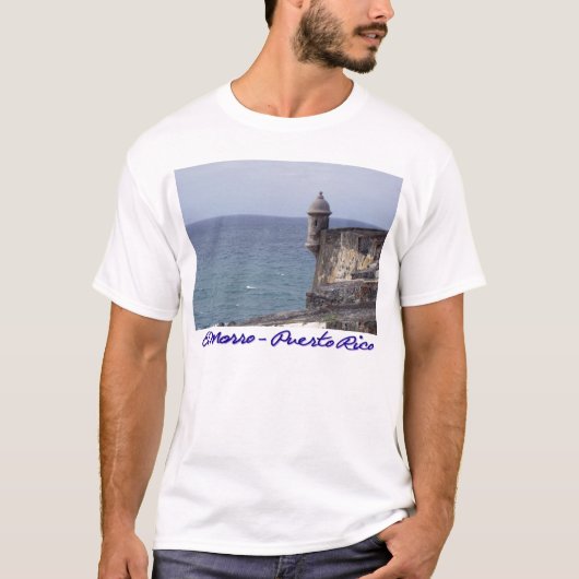 EL Morro - T-shirt de Porto Rico (Devant)
