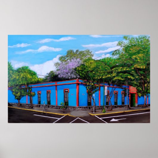 EL Museo Azul Poster (Voorkant)