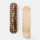 El Mustache Skateboard (Voorkant)