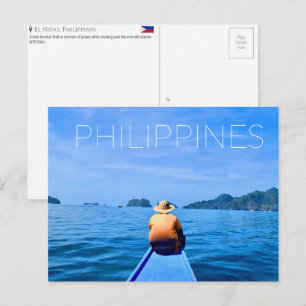 El Nido, Filipijnen Reisansichtkaart Briefkaart