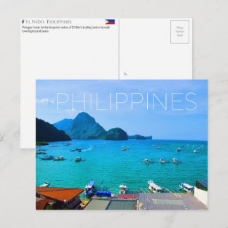 El Nido, Philippines Carte Postale de Voyage