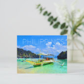 El Nido, Philippines Carte Postale de Voyage (Debout devant)
