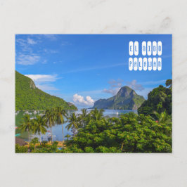 El Nido Uitzicht in Palawan Filipijnen Briefkaart