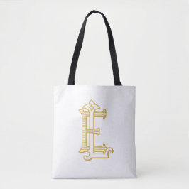 EL of LE  monogram initialen logo canvas tas
