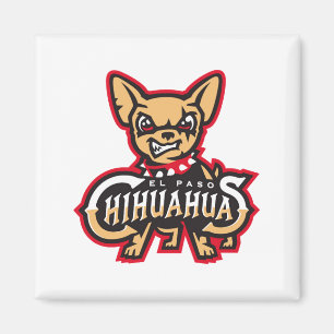 El Pas0 Chihuahuas Honkbal T-shirt Magneet