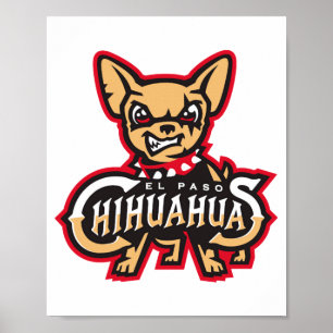 El Pas0 Chihuahuas Honkbal T-shirt  Poster