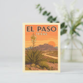 El Paso Briefkaart (Staand voorkant)