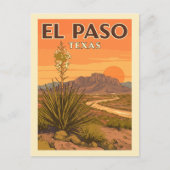 El Paso Briefkaart (Voorkant)