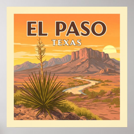  El Paso Poster (Voorkant)