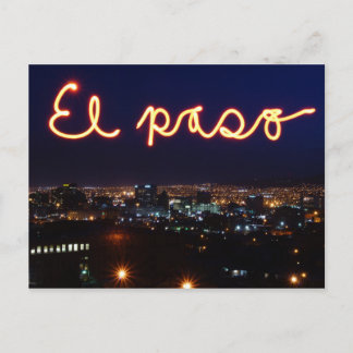 El Paso Skyline Briefkaart