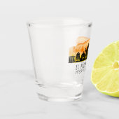 El Paso Skyline Latitude & Longitude Shot glass Glas (Links)
