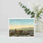 El Paso, Texas 1909 Briefkaart (Staand voorkant)