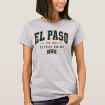 El Paso Texas Desert Pride Vintage Dames T-Shirt