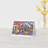 El Paso, Texas Notecard Kaart (Gele Bloem)
