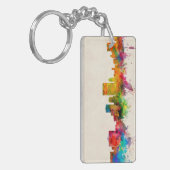 El Paso Texas Skyline Cityscape Sleutelhanger (Voorkant Links)