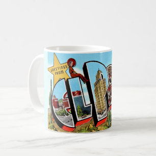 El Paso TX ansichtkaart Koffiemok