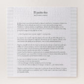 El Patito Feo Jigsaw Puzzle Puzzle (Vertical)