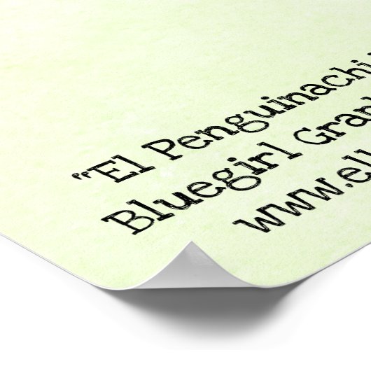 El Penguinachi Polar Poster (Hoek)