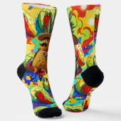 El PinCho Crew Soks - Ananas Imperium Sokken (Gebogen)