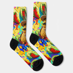 El PinCho Crew Soks - Ananas Imperium Sokken