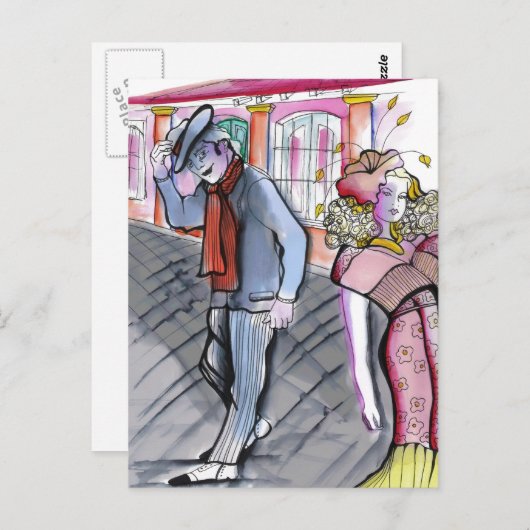 El Piropo Tango Briefkaart (Voorkant / Achterkant)