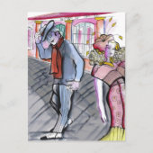 El Piropo Tango Briefkaart (Voorkant)