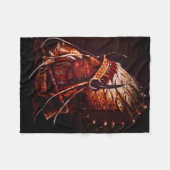 "El Reno Chief" Fleece Blanket (Voorkant (Horizontaal))