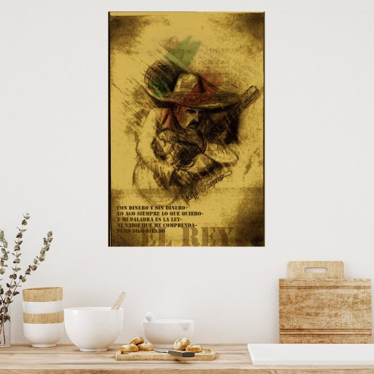 El Rey Poster (Keuken)
