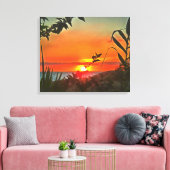 El Rio Pitillal 2009 Canvas Art Print (Insitu (Woonkamer))