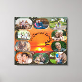 El Rio Pitillal Family Collage 2009 Canvas Print (Voorkant)