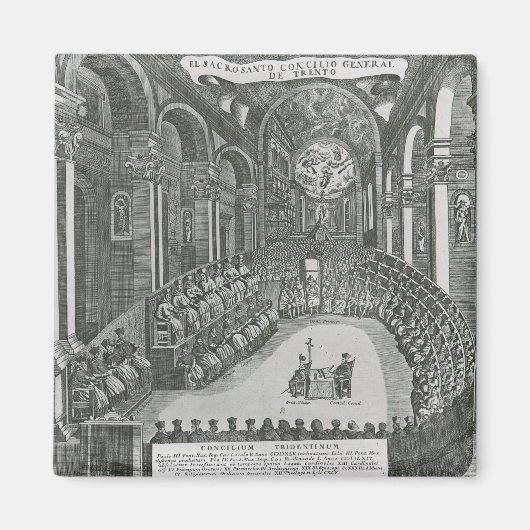 El Sacrosanto Concilio General de Trento Magneet (Voorkant)
