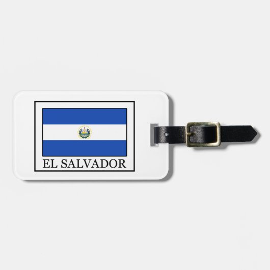 El Salvador Bagagelabel (Voorkant horizontaal)